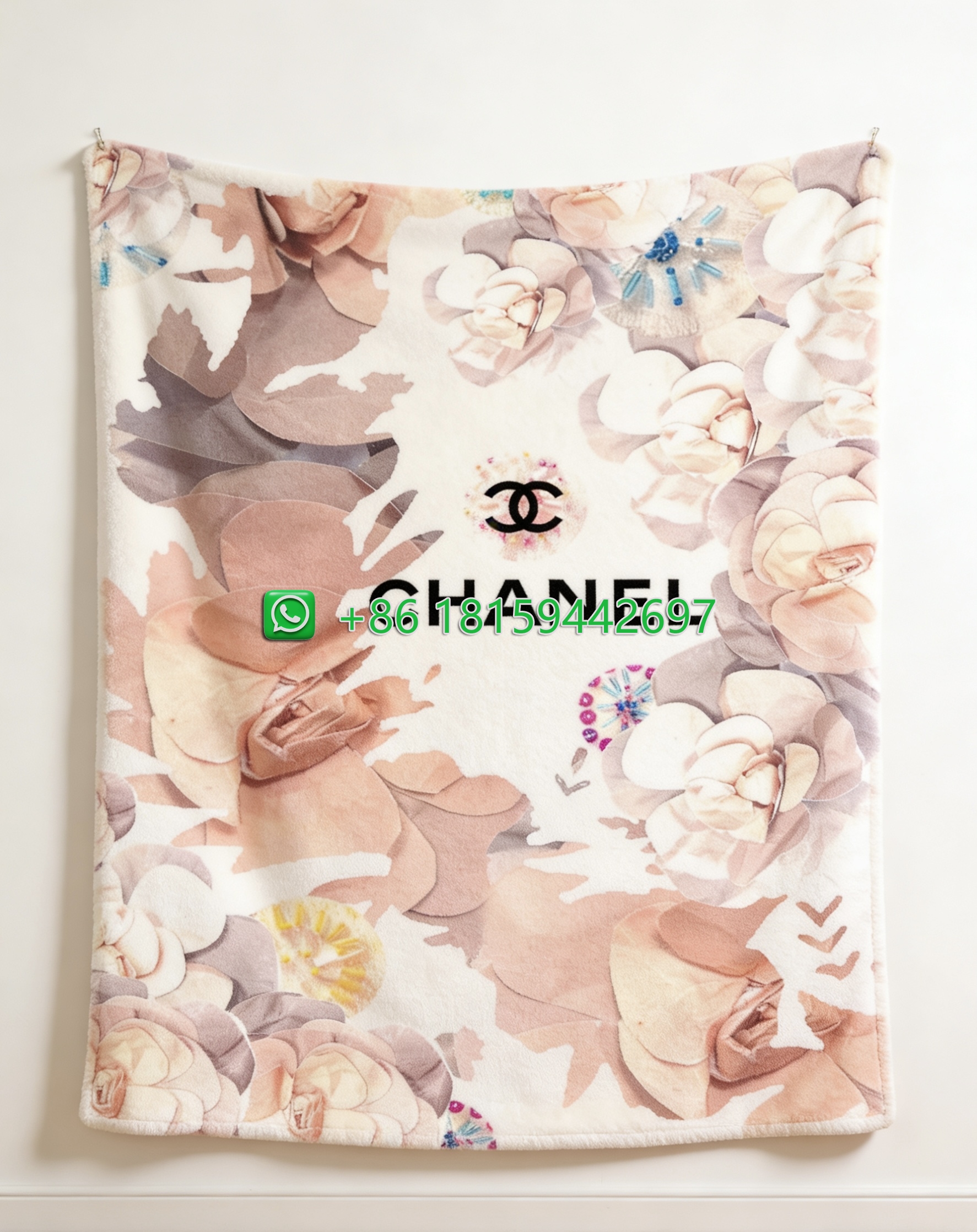 Chanel Throw Blankets